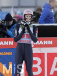 01.01.2020, Skispringen Vierschanzentournee, Neujahrsspringen in Garmisch Partenkirchen auf der groen Olympiaschanze, Karl Geiger (GER) gut gelaunt.