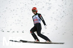 01.01.2020, Skispringen Vierschanzentournee, Neujahrsspringen in Garmisch Partenkirchen auf der groen Olympiaschanze, Constantin Schmid (GER) ist gelandet.