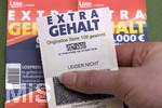 14.02.2020, Lotterie-Lose Extra-Gehalt von Lotto-Bayern, Eine Niete.