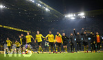 14.02.2020, Fussball 1. Bundesliga 2019/2020, 22. Spieltag, Borussia Dortmund - Eintracht Frankfurt, im Signal-Iduna-Park Dortmund. Schlussjubel Borussia Dortmund


