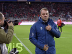 21.02.2020, Fussball 1. Bundesliga 2019/2020, 23. Spieltag, FC Bayern Mnchen - SC Paderborn 07, in der Allianz-Arena Mnchen. Trainer Hans-Dieter Flick (FC Bayern Mnchen) 



