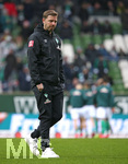 22.02.2020, Fussball 1. Bundesliga 2019/2020, 23. Spieltag, SV Werder Bremen - Borussia Dortmund, im Weserstadion Bremen. Trainer Florian Kohfeldt (Werder Bremen)



