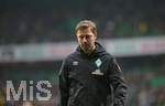 22.02.2020, Fussball 1. Bundesliga 2019/2020, 23. Spieltag, SV Werder Bremen - Borussia Dortmund, im Weserstadion Bremen. Trainer Florian Kohfeldt (Werder Bremen)


