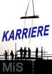 23.02.2020, Symbolbild Karriere auf dem Bau, 