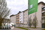 26.03.2020, Hotel Sebastianeum in Bad Wrishofen wegen Corona-Virus-Pandemie geschlossen.  Hier der Hintereingang.