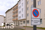26.03.2020, Hotel Sebastianeum in Bad Wrishofen wegen Corona-Virus-Pandemie geschlossen.  Hier der Hintereingang.