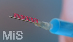 25.03.2020, Symbolbild: Impfung gegen Windpocken 