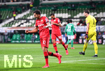 Jubel 1:4: Torschuetze Kerem Demirbay (Leverkusen).

Sport: Fussball: 1. Bundesliga: Saison 19/20: 26. Spieltag: SV Werder Bremen - Bayer 04 Leverkusen, 18.05.2020

Foto: Marvin Ibo Gngr/GES/POOL

