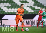 Torwart Lukas Hradecky (Leverkusen).

Sport: Fussball: 1. Bundesliga: Saison 19/20: 26. Spieltag: SV Werder Bremen - Bayer 04 Leverkusen, 18.05.2020

Foto: Marvin Ibo Gngr/GES/POOL

