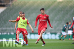 Kai Havertz (Leverkusen)/r. beim Aufwaermen vor dem Spiel.

Sport: Fussball: 1. Bundesliga: Saison 19/20: 26. Spieltag: SV Werder Bremen - Bayer 04 Leverkusen, 18.05.2020

Foto: Marvin Ibo Gngr/GES/POOL

