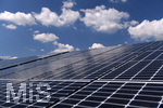 19.05.2020, Lechwerke Biessenhofen im Allgu,  Solarpark mit den PV-Modulen, 
