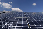 19.05.2020, Lechwerke Biessenhofen im Allgu,  Solarpark mit den PV-Modulen, 
