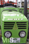 26.05.2020,  Storchenbru in Pfaffenhausen in Bayern, Ein alter Traktor von Deutz (Magirus Deutz) steht in der Einfahrt.