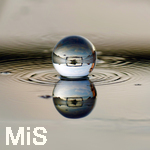 16.06.2020, Mindelheim, Abendlicht mit einem Lensball 
