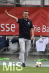 21.06.2020, Fussball 3. Bundesliga 2019/2020, 34.Spieltag, TSV 1860 Mnchen - Hallescher FC, im Grnwalderstadion Mnchen, Trainer Michael Kllner (TSV 1860 Mnchen) am Spielfeldrand. 

