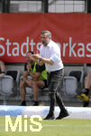 04.07.2020, Fussball 3. Bundesliga 2019/2020, 38.Spieltag, TSV 1860 Mnchen - FC Ingolstadt, im Grnwalderstadion Mnchen,   Trainer Tomas Oral (Ingolstadt) 

