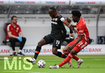 04.07.2020, xkvx, Fussball DFB Pokal Finale, Bayer 04 Leverkusen - FC Bayern Muenchen emspor, v.l.  Moussa Diaby (Leverkusen) gegen Alphonso Davies (FC Bayern Mnchen).

Foto: Kevin Voigt/Jan Huebner/Pool/via MIS

(DFL/DFB REGULATIONS PROHIBIT ANY USE OF PHOTOGRAPHS as IMAGE SEQUENCES and/or QUASI-VIDEO - Editorial Use ONLY, National and International News Agencies OUT)