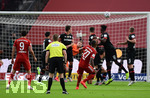 04.07.2020, xkvx, Fussball DFB Pokal Finale, Bayer 04 Leverkusen - FC Bayern Muenchen emspor, David Alaba (FC Bayern Mnchen) Torschuss zum 1:0 per Freistoss. 

Foto: Kevin Voigt/Jan Huebner/Pool/via MIS

(DFL/DFB REGULATIONS PROHIBIT ANY USE OF PHOTOGRAPHS as IMAGE SEQUENCES and/or QUASI-VIDEO - Editorial Use ONLY, National and International News Agencies OUT)