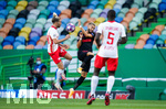 13.08.2020, Viertelfinale, Championsleague Finalturnier 2019/2020, Lissabon, RB LEIPZIG - ATLETICO MADRID im Estadio Jos Alvalade. v.li: Kevin Kampl (RBL), Yannick Carrasco (Atletico)

Photographer: Peter Schatz / Pool /Via MiS

 - UEFA REGULATIONS PROHIBIT ANY USE OF PHOTOGRAPHS as IMAGE SEQUENCES and/or QUASI-VIDEO - 
National and international News-Agencies OUT
Editorial Use ONLY