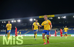 11.09.2020, Fussball DFB Pokal 2020/2021, 1. Runde, Eintracht Braunschweig - Hertha BSC Berlin, im Eintracht-Stadion Braunschweig. Jubel Martin Kobylanski (Eintracht Braunschweig) zum Tor zum 4:3


