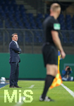 11.09.2020, Fussball DFB Pokal 2020/2021, 1. Runde, Eintracht Braunschweig - Hertha BSC Berlin, im Eintracht-Stadion Braunschweig. Trainer Bruno Labbadia (Hertha BSC Berlin)


