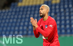 11.09.2020, Fussball DFB Pokal 2020/2021, 1. Runde, Eintracht Braunschweig - Hertha BSC Berlin, im Eintracht-Stadion Braunschweig. Matheus Cunha (Hertha BSC Berlin)


