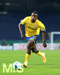 11.09.2020, Fussball DFB Pokal 2020/2021, 1. Runde, Eintracht Braunschweig - Hertha BSC Berlin, im Eintracht-Stadion Braunschweig. Suleiman Abdullahi (Eintracht Braunschweig)


