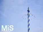 11.09.2020, Neue Attraktion im Freizeitpark Allgu-Skylinepark Rammingen bei Bad Wrishofen. Das mit 150 m hchste Flugkarussell der Welt, der Allguflieger.