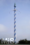 11.09.2020, Neue Attraktion im Freizeitpark Allgu-Skylinepark Rammingen bei Bad Wrishofen. Das mit 150 m hchste Flugkarussell der Welt, der Allguflieger.