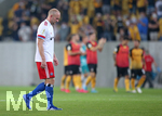 14.09.2020, Fussball DFB Pokal 2020/2021, 1. Runde, SG Dynamo Dresden - Hamburger SV, im Rudolf-Harbig-Stadion Dresden. Toni Leistner (Hamburg) enttuscht


