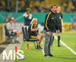 14.09.2020, Fussball DFB Pokal 2020/2021, 1. Runde, SG Dynamo Dresden - Hamburger SV, im Rudolf-Harbig-Stadion Dresden. Trainer Markus Kauczinski (Dynamo Dresden)



