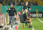 14.09.2020, Fussball DFB Pokal 2020/2021, 1. Runde, SG Dynamo Dresden - Hamburger SV, im Rudolf-Harbig-Stadion Dresden. Trainer Markus Kauczinski (Dynamo Dresden)


