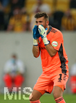 14.09.2020, Fussball DFB Pokal 2020/2021, 1. Runde, SG Dynamo Dresden - Hamburger SV, im Rudolf-Harbig-Stadion Dresden. Torwart Daniel Heuer Fernandes (Hamburg)


