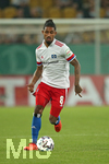 14.09.2020, Fussball DFB Pokal 2020/2021, 1. Runde, SG Dynamo Dresden - Hamburger SV, im Rudolf-Harbig-Stadion Dresden. Jeremy Dudziak (Hamburg)


