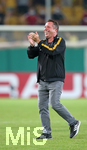 14.09.2020, Fussball DFB Pokal 2020/2021, 1. Runde, SG Dynamo Dresden - Hamburger SV, im Rudolf-Harbig-Stadion Dresden. Trainer Markus Kauczinski (Dynamo Dresden)


