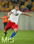 14.09.2020, Fussball DFB Pokal 2020/2021, 1. Runde, SG Dynamo Dresden - Hamburger SV, im Rudolf-Harbig-Stadion Dresden. Simon Terodde (Hamburg)



