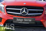 16.09.2020, Bad Wrishofen (Unterallgu), Mercedes-Benz Vertragshndler, ein Gebrauchtwagen mit Schild: 