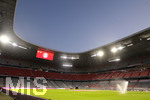 18.09.2020, Fussball 1. Bundesliga 2020/2021, 01. Spieltag, FC Bayern Mnchen - FC Schalke 04, in der Allianz-Arena Mnchen.  blaue Stunde in der Allianz Arena, 


