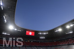 18.09.2020, Fussball 1. Bundesliga 2020/2021, 01. Spieltag, FC Bayern Mnchen - FC Schalke 04, in der Allianz-Arena Mnchen.  blaue Stunde in der Allianz Arena, 


