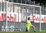 19.09.2020, Fussball 3. Liga 2020/2021, 1. Spieltag, SV Meppen - TSV 1860 Mnchen, in der Hnsch-Arena Meppen. Tor zum 1:2, Torwart Luca Plogmann (SV Meppen)


