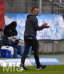 26.09.2020, Fussball 3. Liga 2020/2021, 2. Spieltag, TSV 1860 Mnchen - 1.FC Magdeburg, im Grnwalder Stadion Mnchen, Trainer Michael Kllner (TSV 1860 Mnchen) in Rage.


