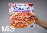 06.10.2020, Dr.Oetker-Pizza, Ristorante Pizza Speciale Tiefkhlpizza aus dem Khlfach.