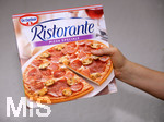 06.10.2020, Dr.Oetker-Pizza, Ristorante Pizza Speciale Tiefkhlpizza aus dem Khlfach.