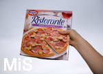 06.10.2020, Dr.Oetker-Pizza, Ristorante Pizza Speciale Tiefkhlpizza aus dem Khlfach.