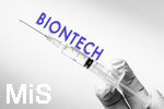 06.10.2020, Suche nach einem Corona-Impfstoff : Coronavirus Impfung, Symbolbild: Neuigkeiten ber die Deutsche Pharmafirma BIONTECH. Ein vom Mainzer Unternehmen Biontech entwickelter Corona-Impfstoffkandidat mit dem Wirkstoff BNT162b2 geht ab heute in den Zulassungsprozess. 