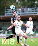 07.10.2020, Fussball Testspiel Saison 2020/2021, SV Werder Bremen - FC St. Pauli im Stadion Platz 11 Bremen. (L-R) Kevin Mhwald (Werder Bremen), Rico Benatelli (FC St. Pauli)


