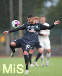 07.10.2020, Fussball Testspiel Saison 2020/2021, SV Werder Bremen - FC St. Pauli im Stadion Platz 11 Bremen. Leonardo Bittencourt (Werder Bremen)


