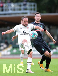 07.10.2020, Fussball Testspiel Saison 2020/2021, SV Werder Bremen - FC St. Pauli im Stadion Platz 11 Bremen. (L-R) Rico Benatelli (FC St. Pauli), Kevin Mhwald (Werder Bremen)


