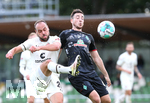 07.10.2020, Fussball Testspiel Saison 2020/2021, SV Werder Bremen - FC St. Pauli im Stadion Platz 11 Bremen. (L-R) Rico Benatelli (FC St. Pauli), Kevin Mhwald (Werder Bremen)


