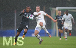 07.10.2020, Fussball Testspiel Saison 2020/2021, SV Werder Bremen - FC St. Pauli im Stadion Platz 11 Bremen. (L-R) Tahith Chong (Werder Bremen), Daniel Buballa (FC St. Pauli)



